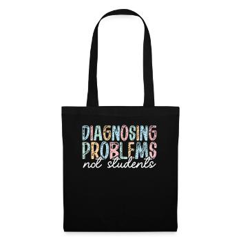 Psychologue scolaire Psychologie scolaire - Sac en tissu - noir - Devant