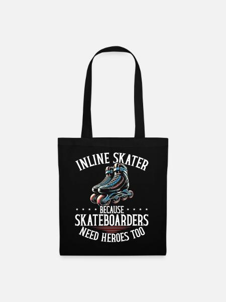 Inline Skating Rollerblading Inline Skates - Stoffbeutel - Schwarz