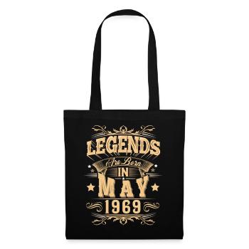 Légende de l’anniversaire de mai 1969 - Sac en tissu - noir - Devant