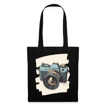 Camera Photo Camera Photographer Female Photographer - Tote Bag - black - Front