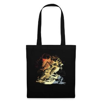 Breakdancer Vintage Look - Sac en tissu - noir - Devant