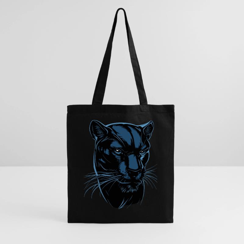Panther Leopard Big Cat Cute Big Cat Panter Tote Bag