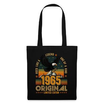 Vintage 1965 60th Birthday Original 1965 Vintage - Tote Bag - black - Front