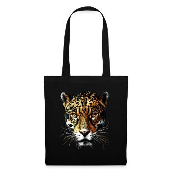 Jaguar Big Cat Panther Wild Cat Cute Jaguar - Tote Bag - black - Front