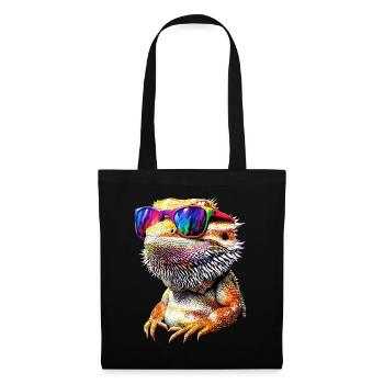 Bearded Dragon Lizard Bearded Dragon Cute Bearded Dragons - Tote Bag - black - Front