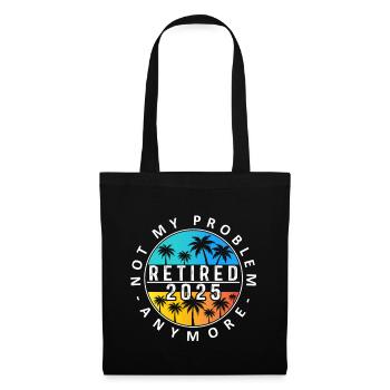 Retired 2025 Palm Sunset Design - Tote Bag - black - Front
