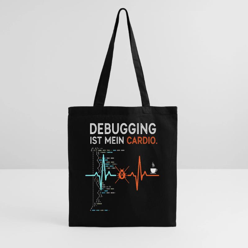 Debugging is my cardio - computer nerd Tote Bag