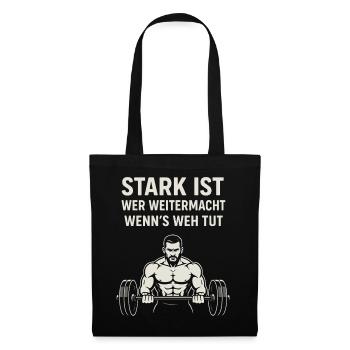 Chemise de fitness Gym Sport Style - Sac en tissu - noir - Devant