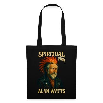 Chemise Spiritual Punk Alan Watts - Sac en tissu - noir - Devant