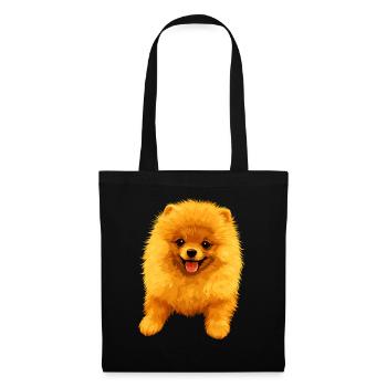 Pomeranian Pomeranian Pom Sweet German Spitz - Tote Bag - black - Front