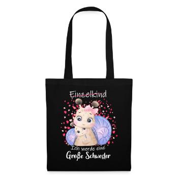 Announcing offspring I'm going to be a big sister in 2027 - Tote Bag - black - Front