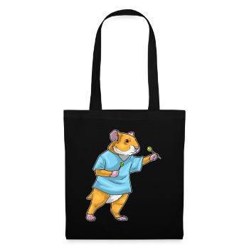 Hamster Dart Dartpfeil - Tote Bag - black - Front