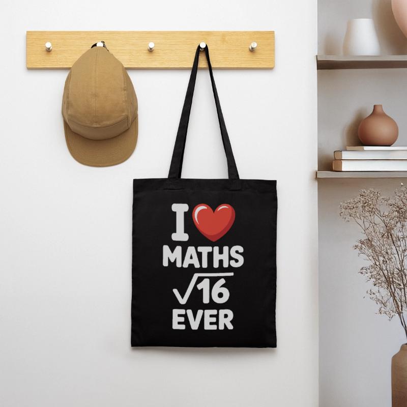 Math I Love Maths Math Nerd Math Teacher Tote Bag