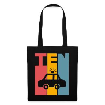 10th Birthday Police - Tote Bag - black - Front