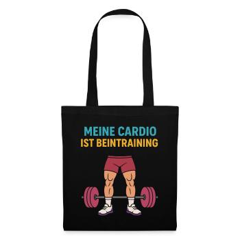 Fitness Gym Leg Day Sayings Funny Leg Workout - Tote Bag - black - Front