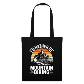 VTT Vélo Cyclisme - Sac en tissu - noir - Devant