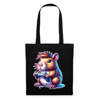 Capybara Gaming - Tote Bag - black - Front