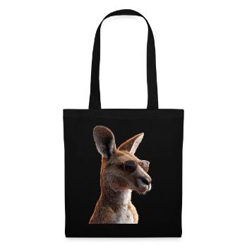 Kangaroo Australia Outback Wild Cute Kangaroos - Tote Bag - black - Front