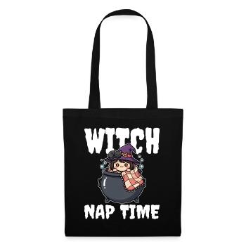 WITCH NAP TIME - WITCH HALLOWEEN - Tote Bag - black - Front