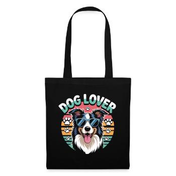 Dog Lover - Tote Bag - black - Front