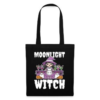 MOONLIGHT WITCH - WITCH HALLOWEEN - Tote Bag - black - Front