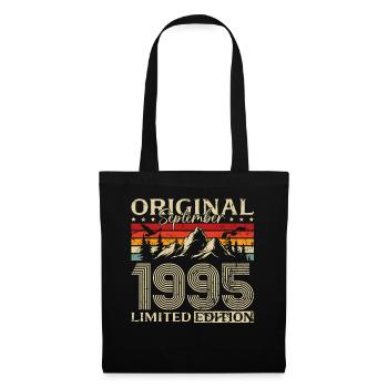 30ème Anniversaire Millésime Septembre Millésime 1995 - Sac en tissu - noir - Devant