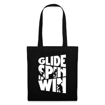 Lancer du poids Lancer du poids Lancer du poids Glide Spin Win - Sac en tissu - noir - Devant