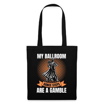 Funny Dance Partner Ballroom Design Men Women - Tote Bag - black - Front