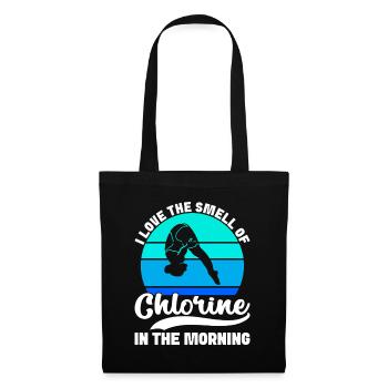 Diving diving board - Tote Bag - black - Front