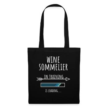Wine Sommelier Gift Profession Training - Tote Bag - black - Front