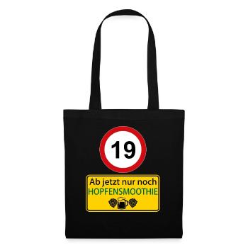 19 From now on only hop smoothie - Tote Bag - black - Front