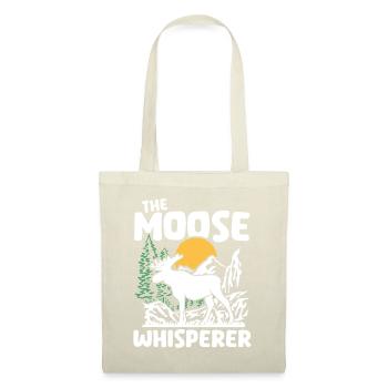 Conception de silhouette de la nature de l’orignal - Sac en tissu - nature - Devant