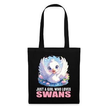 Swans Swan - Tote Bag - black - Front