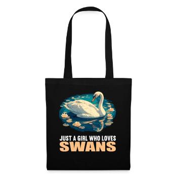 Swans Swan - Tote Bag - black - Front