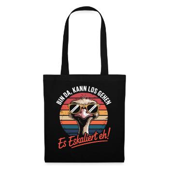 Inhale Relax Yoga Meditation Palm Trees Retro - Tote Bag - black - Front