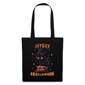 Costume Halloween Simple Idée de Cadeau - Sac en tissu - noir - Devant
