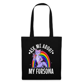 C’est une chose poilue que vous ne comprendriez pas - Sac en tissu - noir - Devant