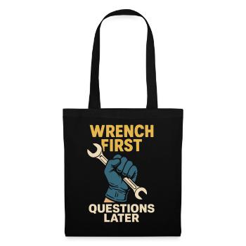Car mechanic humor funny mechanic saying - Tote Bag - black - Front