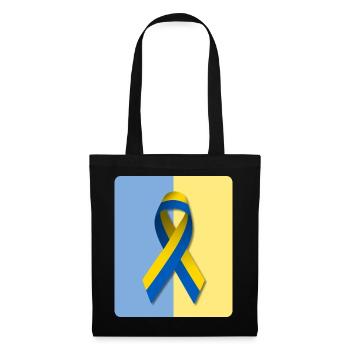 Peace for Ukraine - Tote Bag - black - Front