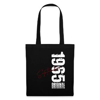 60e anniversaire Original septembre 1965 - Sac en tissu - noir - Devant