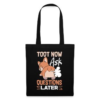 Public Fart Funny Inappropriate - Tote Bag - black - Front
