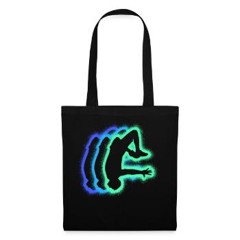 Parkour Freerunning Freerunner Silhouettes Parkour - Tote Bag - black - Front