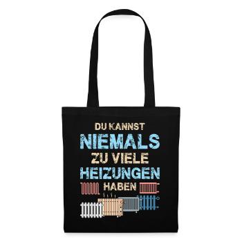 Heating Engineer Heating Construction Plumber Plumber - Tote Bag - black - Front