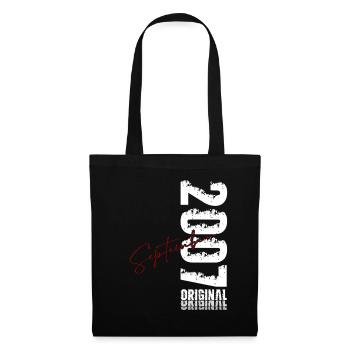 18th birthday Original September 2007 - Tote Bag - black - Front