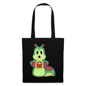 Football américain Caterpillar - Sac en tissu - noir - Devant