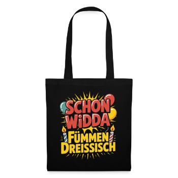 Widda Fümmen Dreissisch fête déjà ses 50 ans - Sac en tissu - noir - Devant