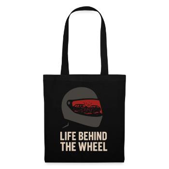 Demolition Derby Fan Pit Crew Crash Driver Fair - Tote Bag - black - Front