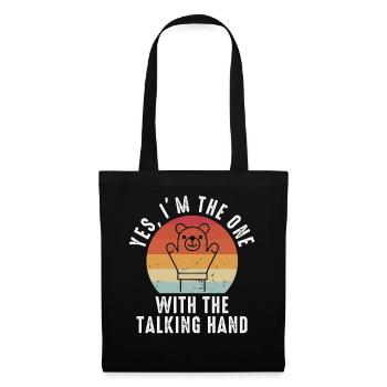 Puppetry Puppeteer Puppet Puppets - Tote Bag - black - Front