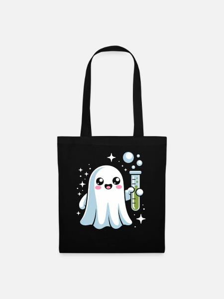 Chemiker Halloween Kostüm Chemie Chemielehrer - Stoffbeutel - Schwarz