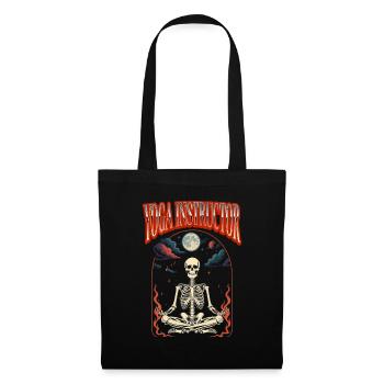 Yoga Teacher Halloween Tarot - Tote Bag - black - Front